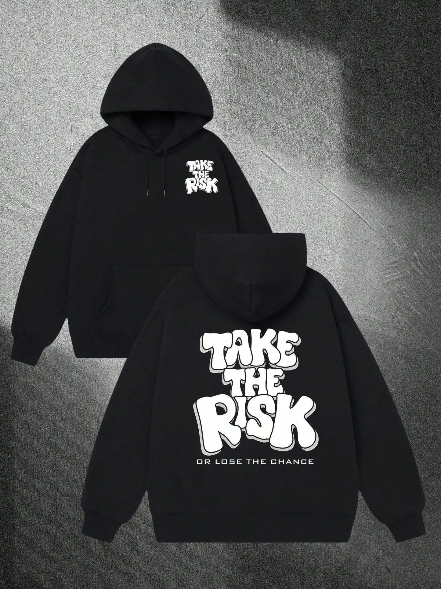 Men's Take The Risk Hoodie - Sports Sweater for Fall