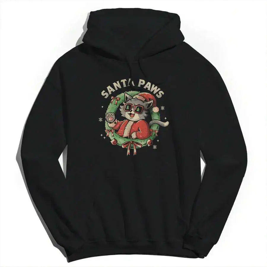 High quality Christmas printed hoodie