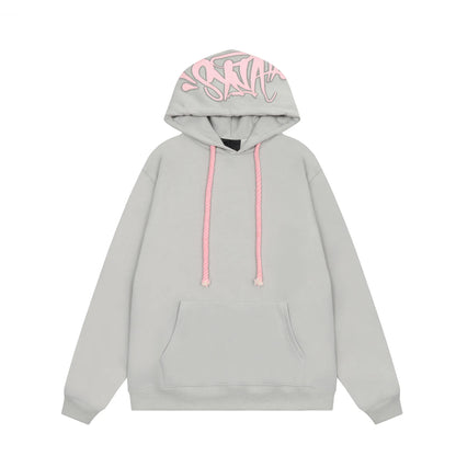 Women’s Y2K-style oversized hoodie – retro hip hop pullover with streetwear design | Soft cotton vintage-inspired sweatshirt