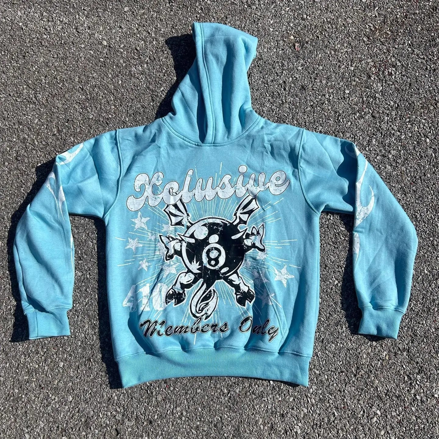 Y2K Retro Pullover Hoodie - Unisex Hip Hop Streetwear Sweatshirt