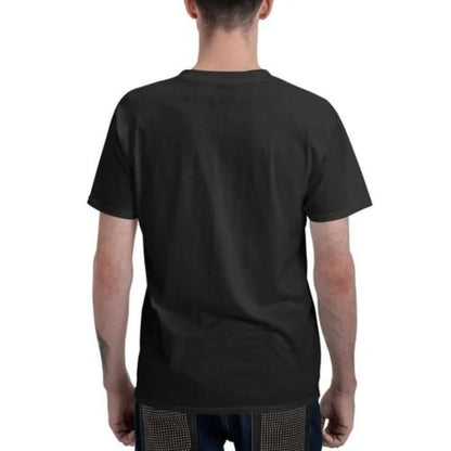 Funny Cat Gun Sunset T-Shirt - Cool Graphic Tee for Men