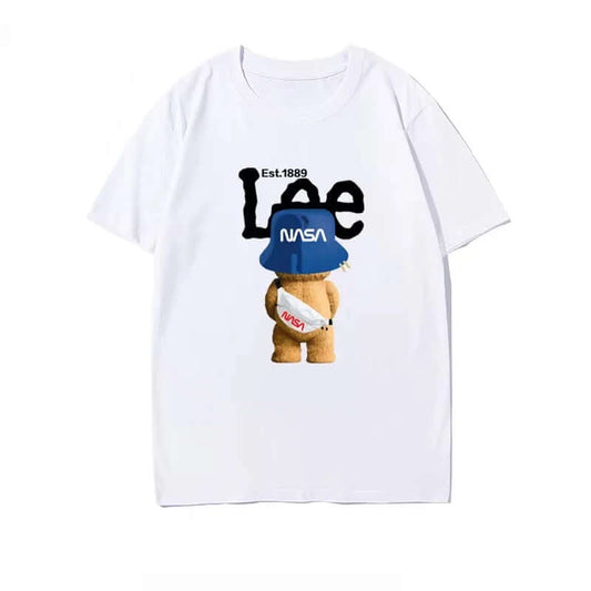 2025 Trendy Cotton T-Shirt - Euro American Style Unisex Graphic Tee